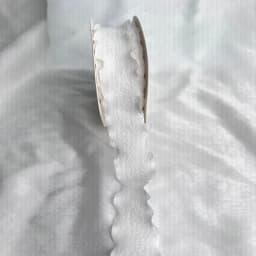 10 Yards Fishtail Yarn Ribbons Wave Edge Pleated Chiffon Ribbon Gifts Packaging Material Wedding Birthday Party Flower DIY Decor