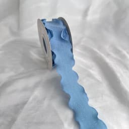 10 Yards Fishtail Yarn Ribbons Wave Edge Pleated Chiffon Ribbon Gifts Packaging Material Wedding Birthday Party Flower DIY Decor