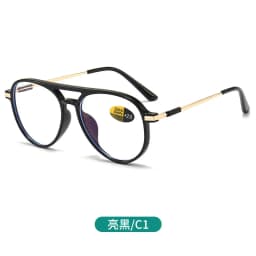 Pilot Large Frame Anti Blue Light Reading Glasses Men Women Fashionable Light High-Definition Youthful High Quality Presbyopia