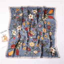 Luxury New Printed Scarves Women's Silk Scarf Spring and Summer Floral Decorations Small Neckties Hairbands Bags Wholesale