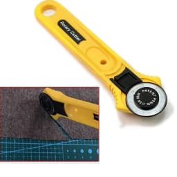 28mm Patchwork Roller Wheel Round Knife Cloth Cutting Knife Knife Leather Craft Fabrics Rotary Cutter For Leather Fabrics NEW