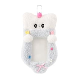 Cute Photocard Case Cartoon Bag Keychain Star Shape Photo Card Holder Student Card Holder Idol Photos Protective Cover