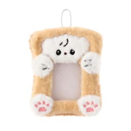 Cute Photocard Case Cartoon Bag Keychain Star Shape Photo Card Holder Student Card Holder Idol Photos Protective Cover