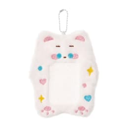 Cute Photocard Case Cartoon Bag Keychain Star Shape Photo Card Holder Student Card Holder Idol Photos Protective Cover