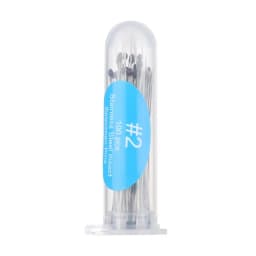 100Pcs Stainless Steel Specimen Needle Insect Pins With Plastic Box For School Lab Education Entomology Body Dissection