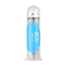 100Pcs Stainless Steel Specimen Needle Insect Pins With Plastic Box For School Lab Education Entomology Body Dissection