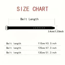 Men's Designer Casual Belt with Metal Needle Buckle - Fashion Luxury Belt, Versatile for Everyday & Formal Wear, For Ideal Gift