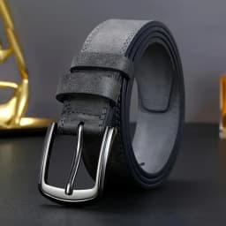 Men's Designer Casual Belt with Metal Needle Buckle - Fashion Luxury Belt, Versatile for Everyday & Formal Wear, For Ideal Gift