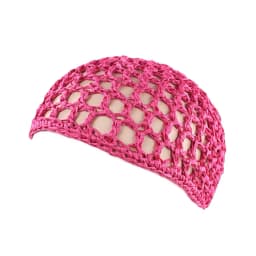 New Women's Mesh Hair Net Black Wig Caps handmade Crochet Cap Adjustable Strap Hair Net for Sleeping Turban Hat Chemo Hats