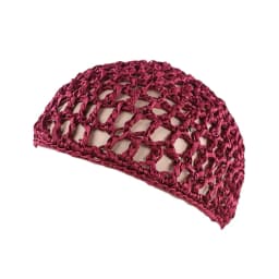 New Women's Mesh Hair Net Black Wig Caps handmade Crochet Cap Adjustable Strap Hair Net for Sleeping Turban Hat Chemo Hats