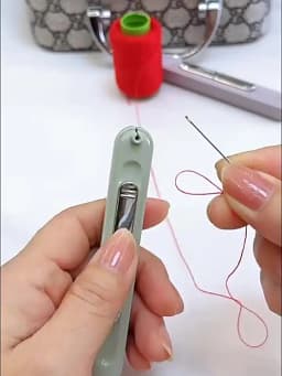 2 In 1 Upgraded Seam Ripper Needle Threader Seam Ripper Double End Design Colorful Sewing Needle Thread Unpicker Sewing Tools