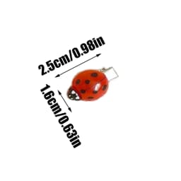 10Pcs Ladybug Hair Clips, Animal Insect Hair Clips Back To School Hair Accessories, For Hair Decoration