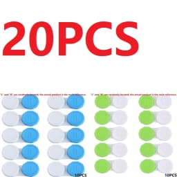 10pcs Case Lenses Colored Pupils Case Eye Lenses Set Contact Lenses Box YXYJH02