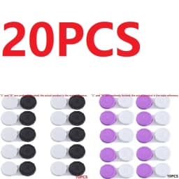 10pcs Case Lenses Colored Pupils Case Eye Lenses Set Contact Lenses Box YXYJH02