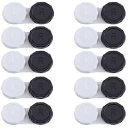 10pcs Case Lenses Colored Pupils Case Eye Lenses Set Contact Lenses Box YXYJH02