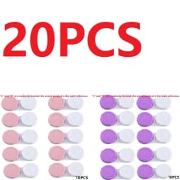 10pcs Case Lenses Colored Pupils Case Eye Lenses Set Contact Lenses Box YXYJH02