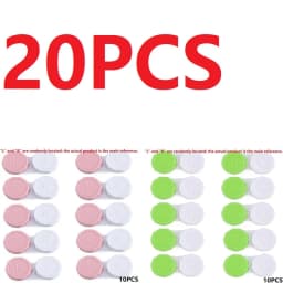 10pcs Case Lenses Colored Pupils Case Eye Lenses Set Contact Lenses Box YXYJH02