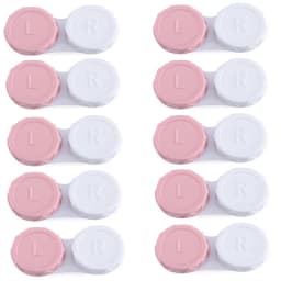 10pcs Case Lenses Colored Pupils Case Eye Lenses Set Contact Lenses Box YXYJH02