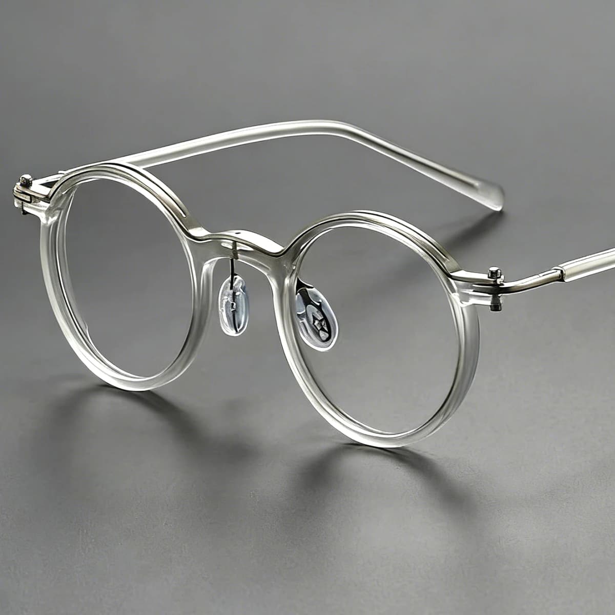 2026 New Retro Round Frame Anti Blue Light Presbyopia Glasses for Men, Business Style, High Quality Reading Glasses
