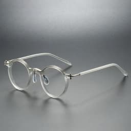 2026 New Retro Round Frame Anti Blue Light Presbyopia Glasses for Men, Business Style, High Quality Reading Glasses