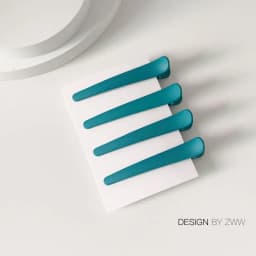 4Pcs/Set 7.8cm Barrettes Matte Solid Plastic Duckbill Hair Clips Hairpin No Trace Bangs Headwear Hair Accessories Women Girls