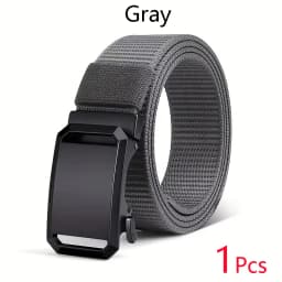 Newest Automatic Buckle Belt Canvas Tactical Waist Belt Durable Casual Outdoor Hunting Golf Adventure Training Pant Belt for Man