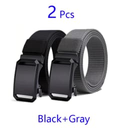 Newest Automatic Buckle Belt Canvas Tactical Waist Belt Durable Casual Outdoor Hunting Golf Adventure Training Pant Belt for Man