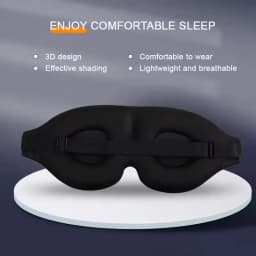 1/3/10PCS 3D Full Shading Sleep Mask Relaxing and Zero Pressure Soft and Breathable Nap Mask To Relieve Eye Fatigue