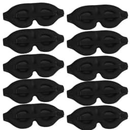 1/3/10PCS 3D Full Shading Sleep Mask Relaxing and Zero Pressure Soft and Breathable Nap Mask To Relieve Eye Fatigue