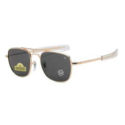 1pcs/3pcs Pilot Fashion Glasses Men Top Quality Brand Designer Tempered Glass Lens AO Pilot Fashion Glasses For Women Male