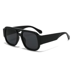 Protective Glasses 1/4 Sets Large Frame Double Bridges Square Sun Glasses Women Candy Color Men Eyeglasses Outdoor Sports Shades