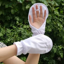 Summer Anti-sunburn Gloves Ice Outdoor Breathable Thin UV Protection Sunscreen Lady Cover Finger Gloves Cycling Sleeve Mitten