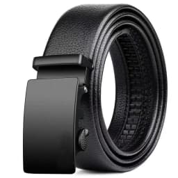 Fashion Business Men's Belt Genuine Luxury Brand Belt Metal Buckle Belt High-Quality PU Leather Soft Belt With Cargo Pants Jeans