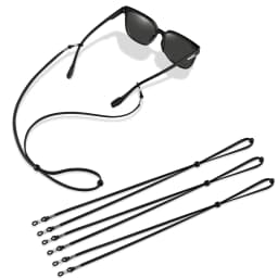 Solid Color Anti-lost Eyeglass Lanyard Suede Cloth Rope Adjustable Glasses Strap Unisex Anti-Slip Anti-Lost Glass
