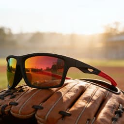 Vintage Outdoor Polarized Sunglasses Men Women Shield Lens Sports Sun Glasses PC Frame TAC Lens Wide Fit Durable UV400