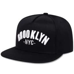 Unisex Brooklyn Embroidery Hip-hop Hats Outdoor Adjustable Casual Baseball Caps Sunscreen Hat