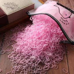 1000/2000pcs Girls Colorful Disposable Rubber Elastic Hair Band Ties Children Ponytail Holder Bands Kid Hair Accessories Leagues