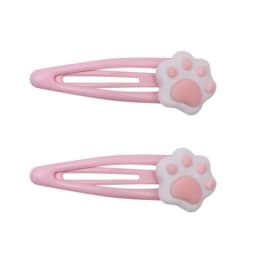 Y2K Cartoon Cat Paw Hair Clip Headwear Travel Hairpins Headdress Hairclip