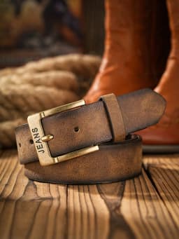 A Men's and Women's Casual Retro Belt Western Style! PU Leather Belt with Metal Buckle, Suitable for Daily Work Wear