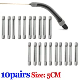 10/20pcs Glasses Anti-slip Silicone Sleeve Eye Frame Leg Drag Fixed Ear Hook Bracket Anti-drop Artifact Glasses Accessories