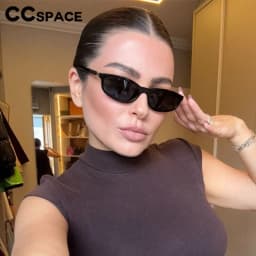 Vintage Small Frame Women's Kitten Glasses High-end Sunglasses Woman Luxury Brands Original Lunettes Femmes 802346