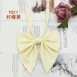 Students Red Solid Bowtie Cotton Bow Tie for Women Uniform Collar Butterfly Cravats Girls Bowties JK Shirt Dress Neck Wear Ties
