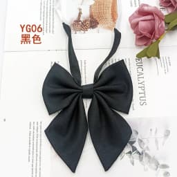 Students Red Solid Bowtie Cotton Bow Tie for Women Uniform Collar Butterfly Cravats Girls Bowties JK Shirt Dress Neck Wear Ties