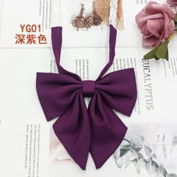 Students Red Solid Bowtie Cotton Bow Tie for Women Uniform Collar Butterfly Cravats Girls Bowties JK Shirt Dress Neck Wear Ties