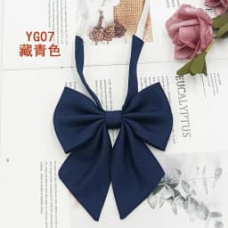 Students Red Solid Bowtie Cotton Bow Tie for Women Uniform Collar Butterfly Cravats Girls Bowties JK Shirt Dress Neck Wear Ties