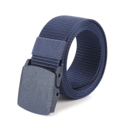 White Automatic Buckle Nylon Army Tactical Men's Belt Military Canvas Waist Belt Outdoor Strap Travel Jeans Waistband for Women