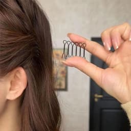 10pcs Invisible Broken Hair Hairpin Styling Accessories Bang Fixed Insert Comb Women Adult Tiara Tools Roll Curve Needle Gift