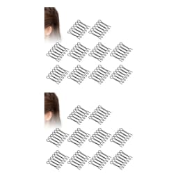 10pcs Invisible Broken Hair Hairpin Styling Accessories Bang Fixed Insert Comb Women Adult Tiara Tools Roll Curve Needle Gift