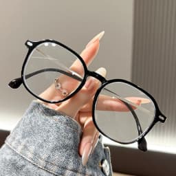 Women's Fashionable Reading Glasses Super Light and Versatile Anti-blue Light Glasses for Middle-aged and Elderly