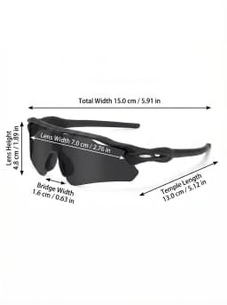VIOLA MAG Integrated Half Frame Sunglasses, Color Film Unisex for Daily Travel Decoration, Anti Slip, with Mirror Bag